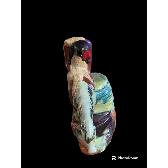 Ceramic End Of Trail Statue - Picture 3 of 5